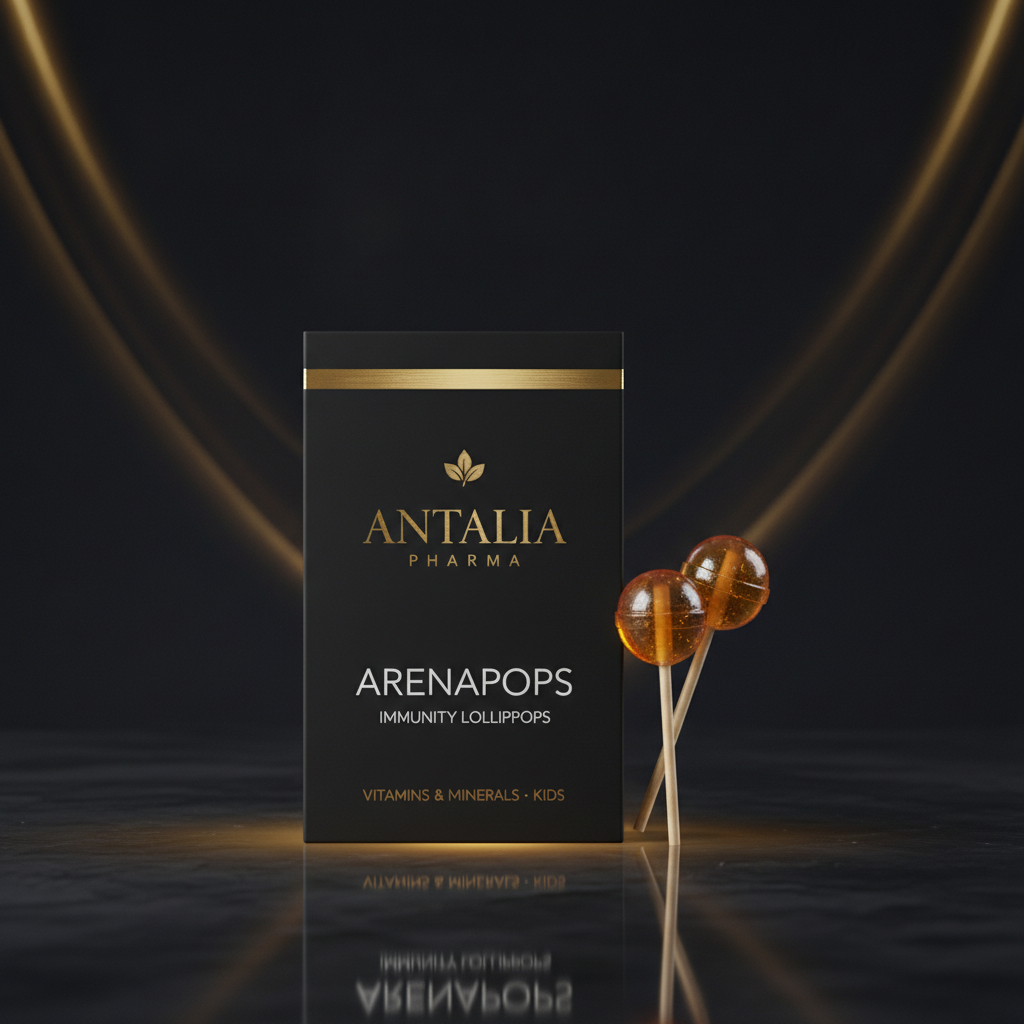 ARENAPOPS IMMUNITY LOLLIPOP WITH VITAMINS AND MINERALS FOR KIDS